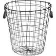 Korb Paula Schwarz - Schwarz, Metall (29,5/30,5cm) - Mömax modern living Korb Paula Schwarz - Schwarz, Metall (29,5/30,5cm) - Mömax modern living