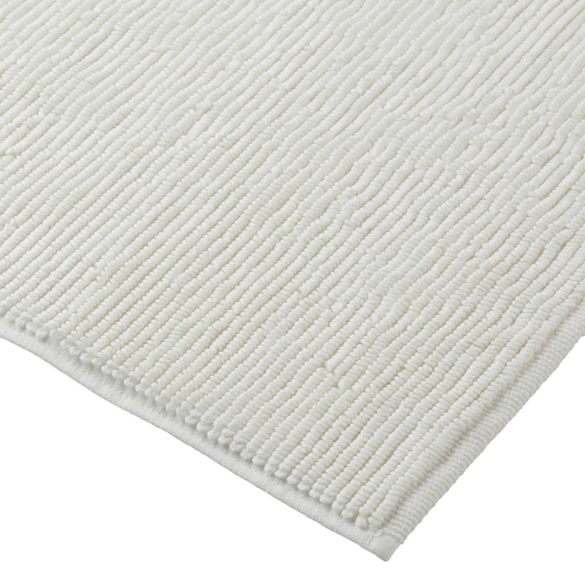 Badematte Bio Hanna Beige ca. 60x100cm - Beige, Natur, Textil (60/100cm) - ecoTree