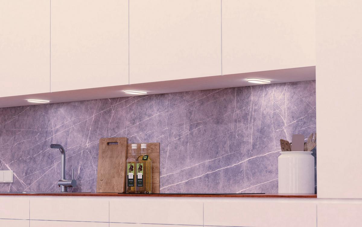 ZESTAW LAMP PODSZAFKOWYCH 404031 TINT SMART LED UNTERB. - biały, Basics, tworzywo sztuczne (5,5/1,5/15cm) - Tint