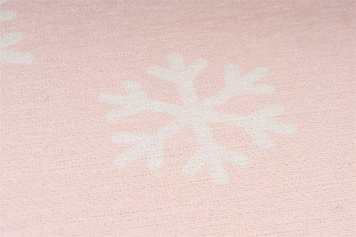 Kinderteppich Bambini 400 Rosa - Weiss/Rosa, Basics, Textil (120/180cm) - Kayoom