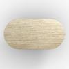 ESSTISCH MADDY - Naturfarben, MODERN, Holzwerkstoff/Stein (180/90/76cm) - Bessagi Home