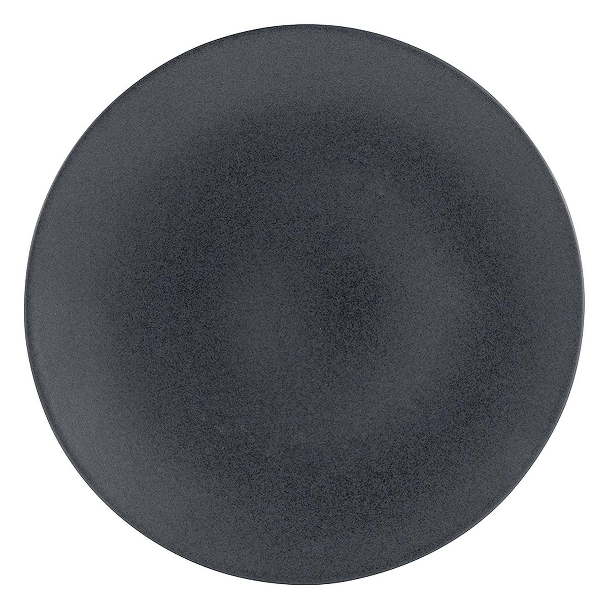 Kombinirani Servis Soft Touch Black, 16-Delni - črna, Trend, keramika - Creatable