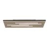 LED-TAKLAMPA PANI - svart/ekfärgad, Modern, metall/trämaterial (72/26,5/5,5cm) - Mömax