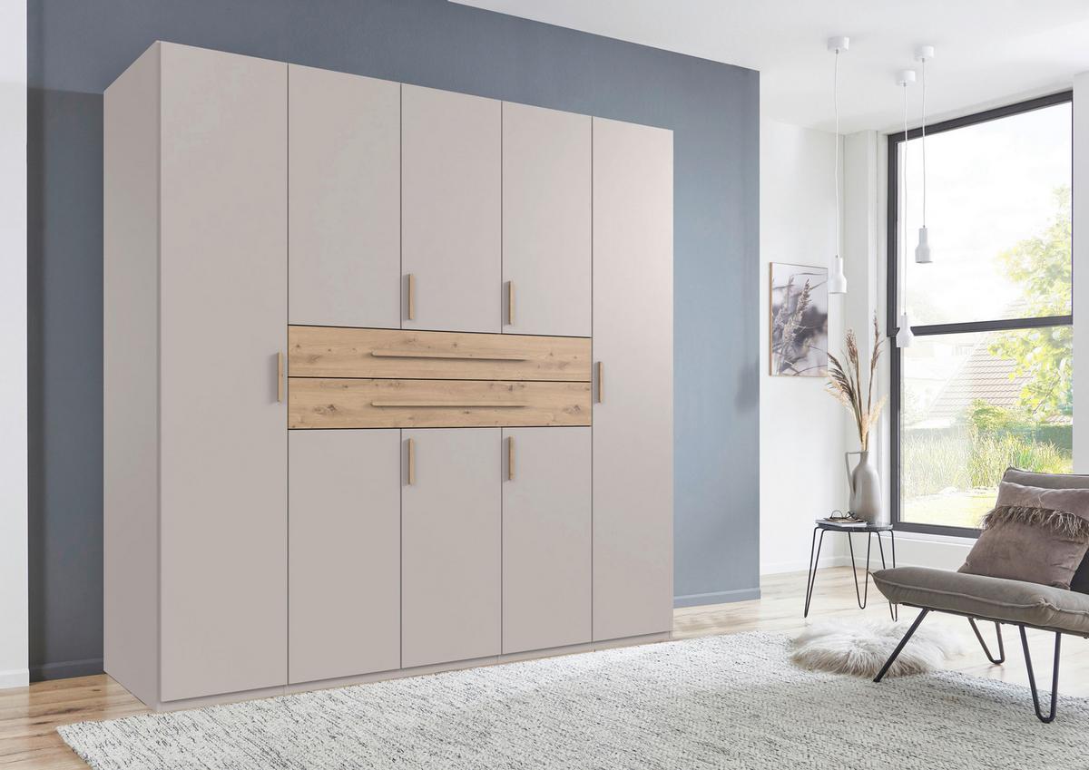 Ormar S Klasičnim Vratima Lumio - kašmir/hrast Artisan, Konvencionalno, drvni materijal (225/208/65cm) - Modern Living