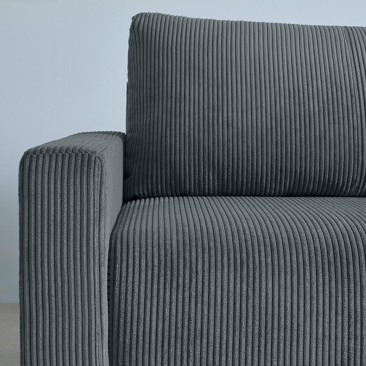 Ecksofa Dios Dunkelgrau - Dunkelgrau/Schwarz, MODERN, Holz/Kunststoff (228/91/146cm) - Based