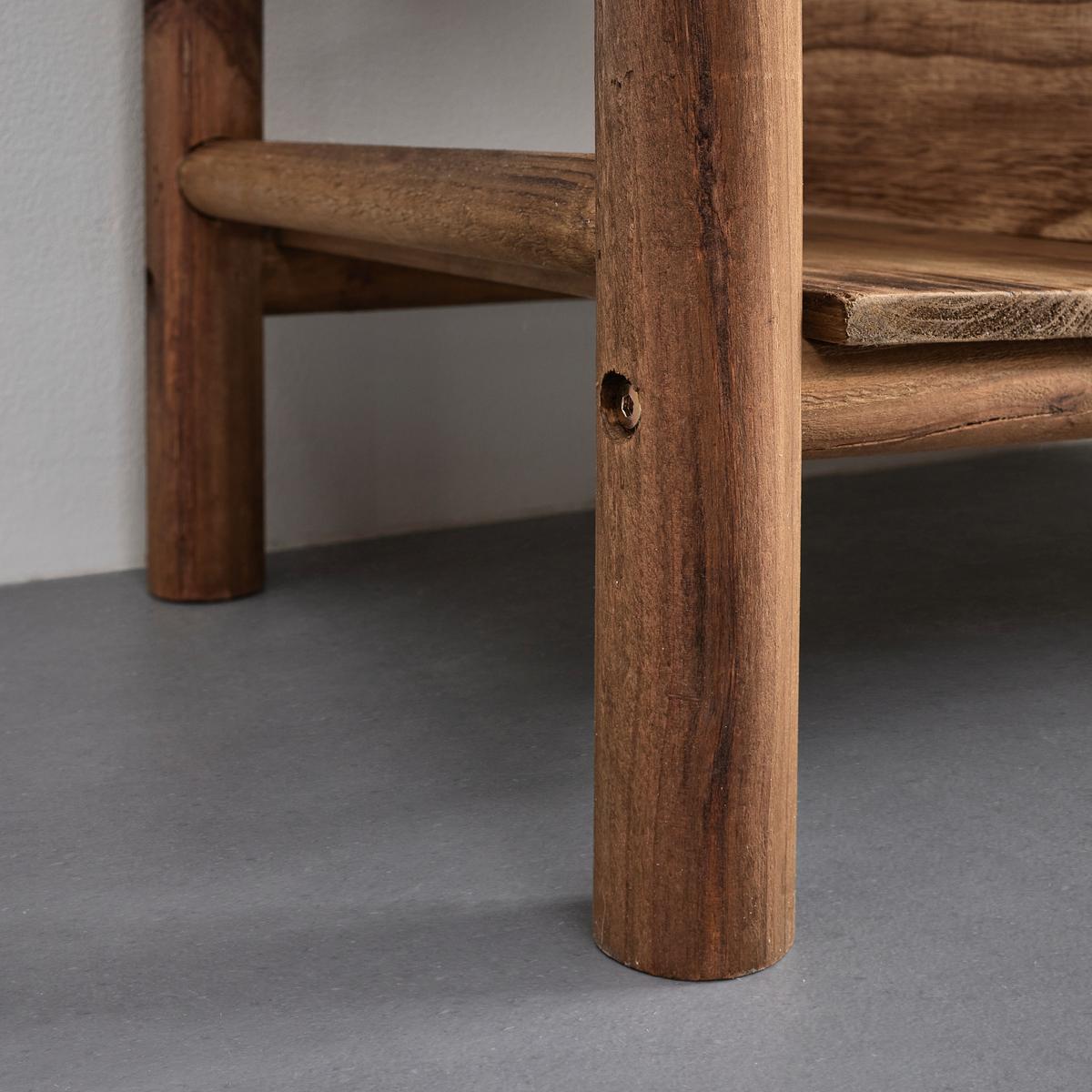 Állópolc Jasmin - natúr, Modern, fa (100/160/38cm) - Bessagi Home