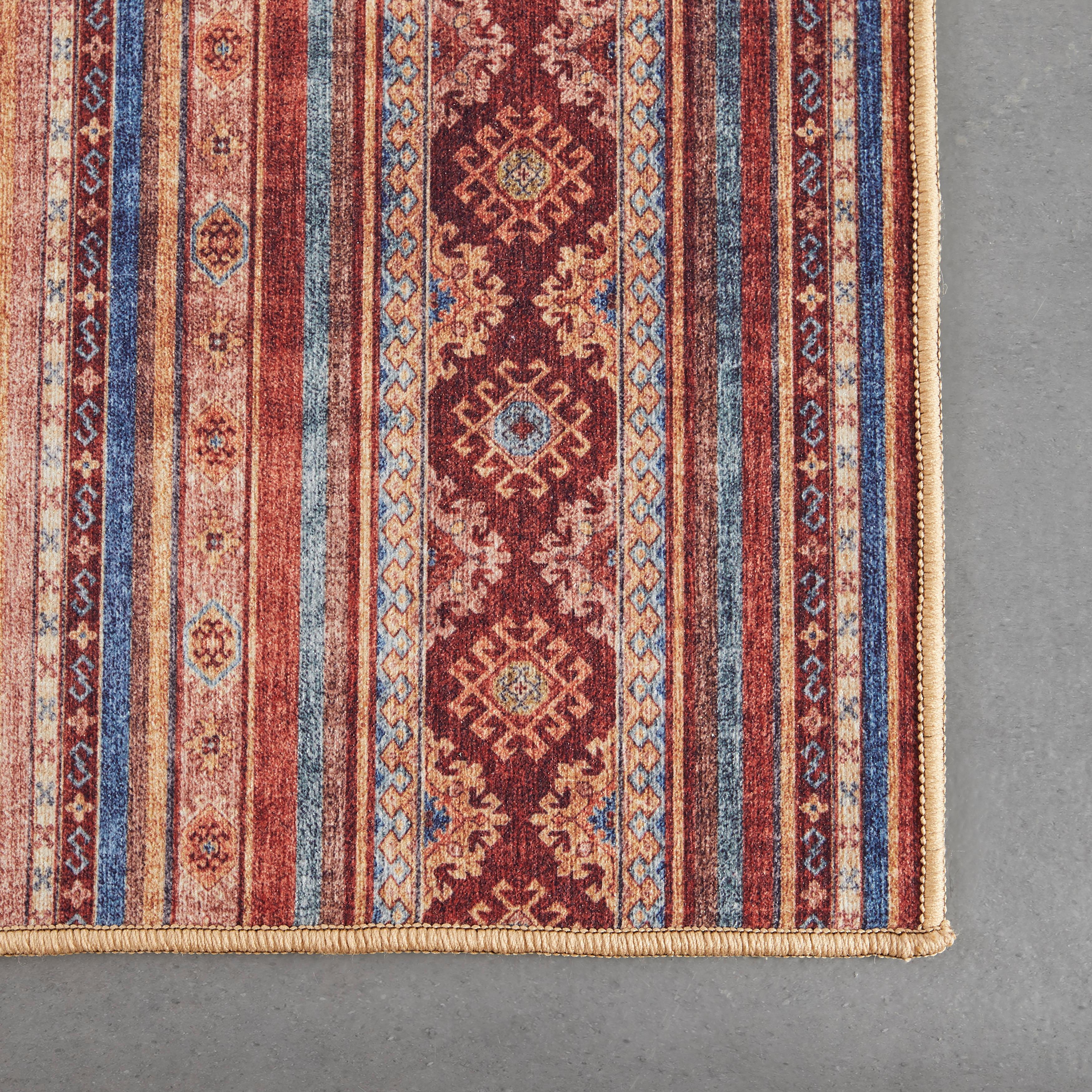 VÄVD MATTA ISRAEL 1 - terrakotta, textil (60/90cm) - Mömax