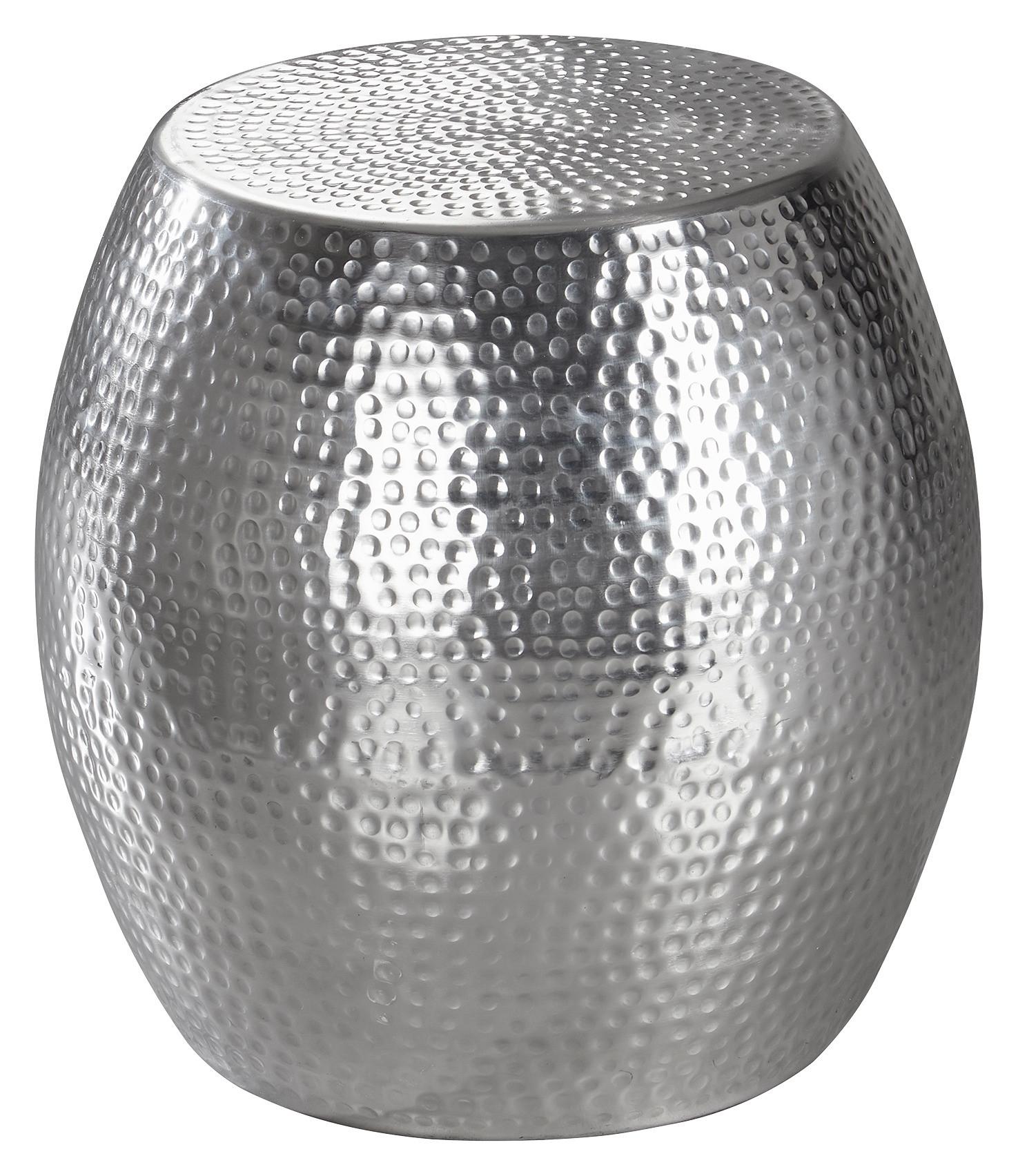 Mizica Pedro - srebrne barve, Trendi, kovina (42/42/42cm) - MID.YOU