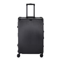 Reisekoffer Miami L Schwarz - Schwarz, MODERN, Kunststoff/Textil (51/31/78cm) - Mömax