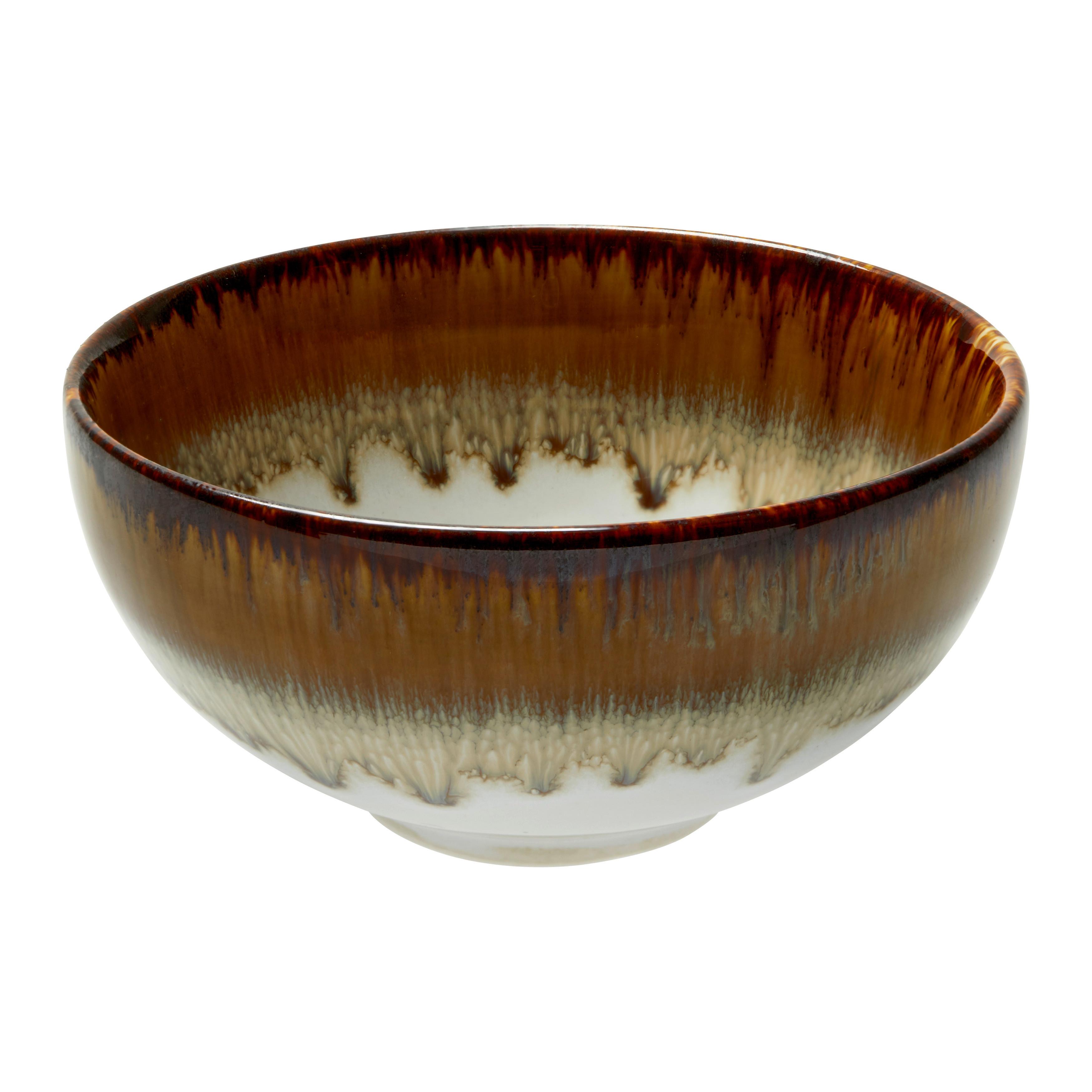 Dipschale Cascade Braun - Braun, Modern, Keramik (12/5,5cm) - Creatable