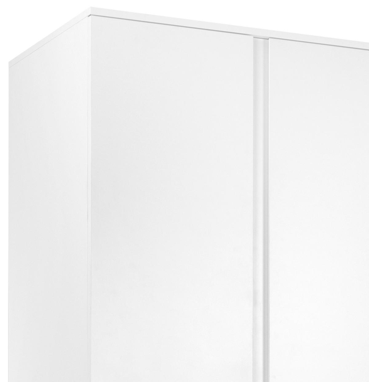 Omara Za Oblačila Image, Bela, 120 Cm - bela, Basics, leseni material (120/191/55cm) - MID.YOU