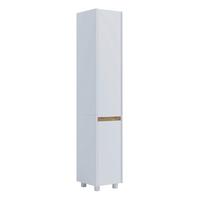 Hochschrank Cosila - Honigeiche/Weiss, Trend, Holzwerkstoff/Kunststoff (30/165/33cm) - MID.YOU