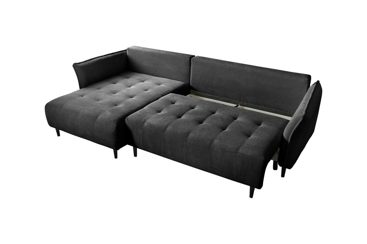 Coltar MONTE CARLO - negru, Trend, textil (160/290cm) - Modern Living