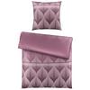 Bettwäsche Domps Mauve ca. 135x200cm - Mauve, MODERN, Textil (135/200cm) - Modern Living