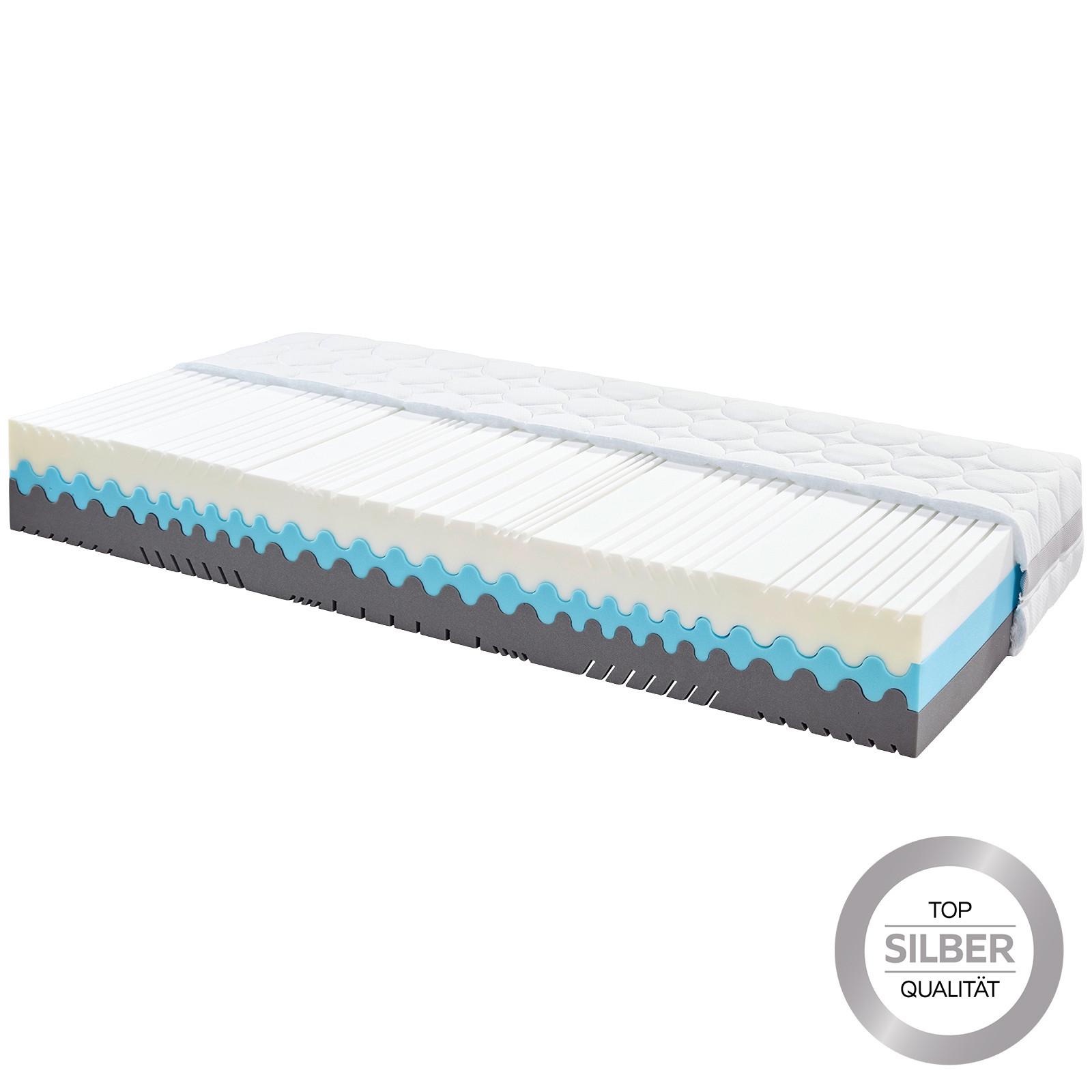 Madrac Od Komforne Pjene Silvy Deluxe H3/h4 - bijela, tekstil (90/200cm) - Primatex