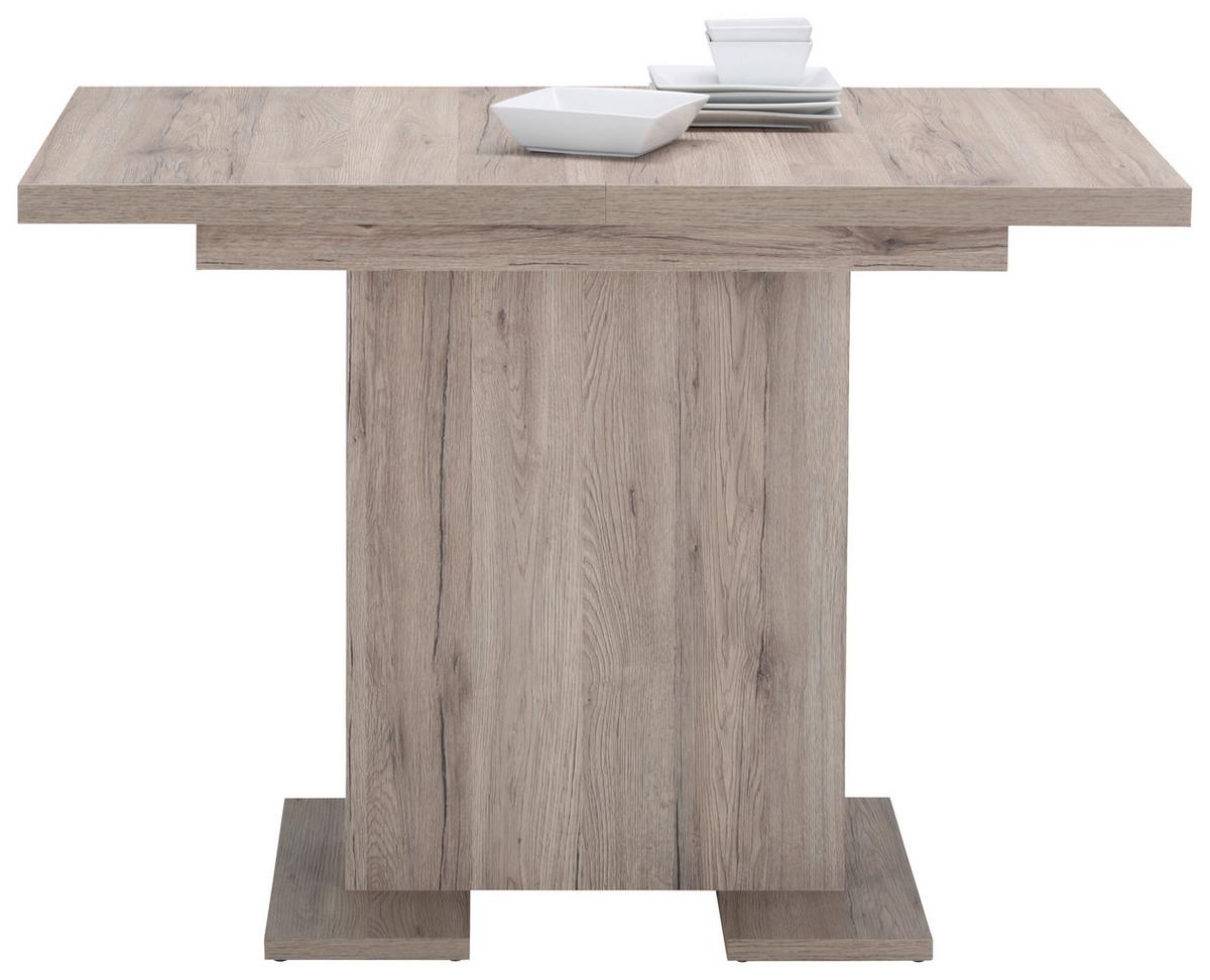 Kihúzható Asztal Klara - tölgyfa, Modern, faalapú anyag (110-150/78/70cm) - Mömax