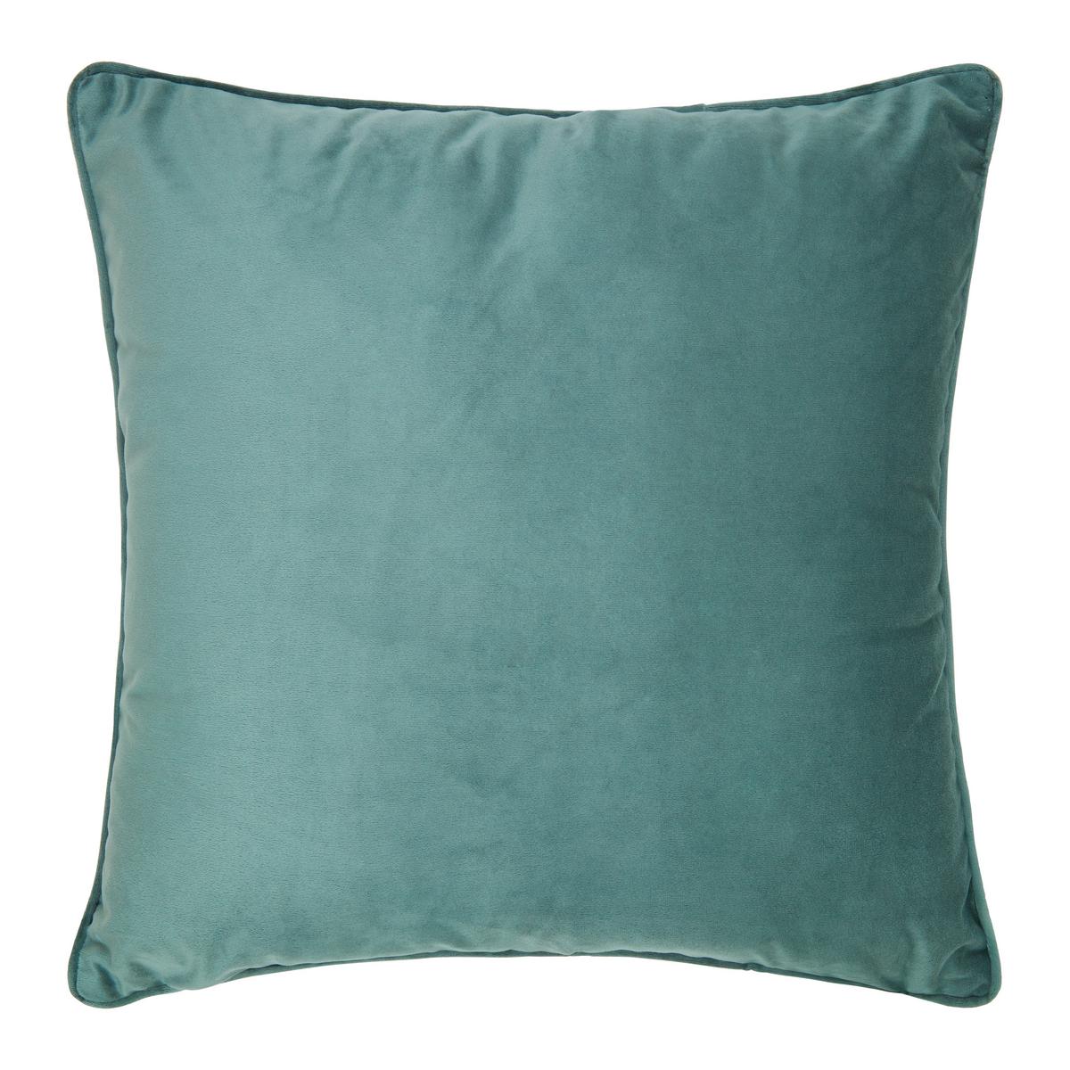 Zierkissen Viola Jade ca. 45x45cm - Jadegrün, KONVENTIONELL, Textil (45/45cm) - Premium Living