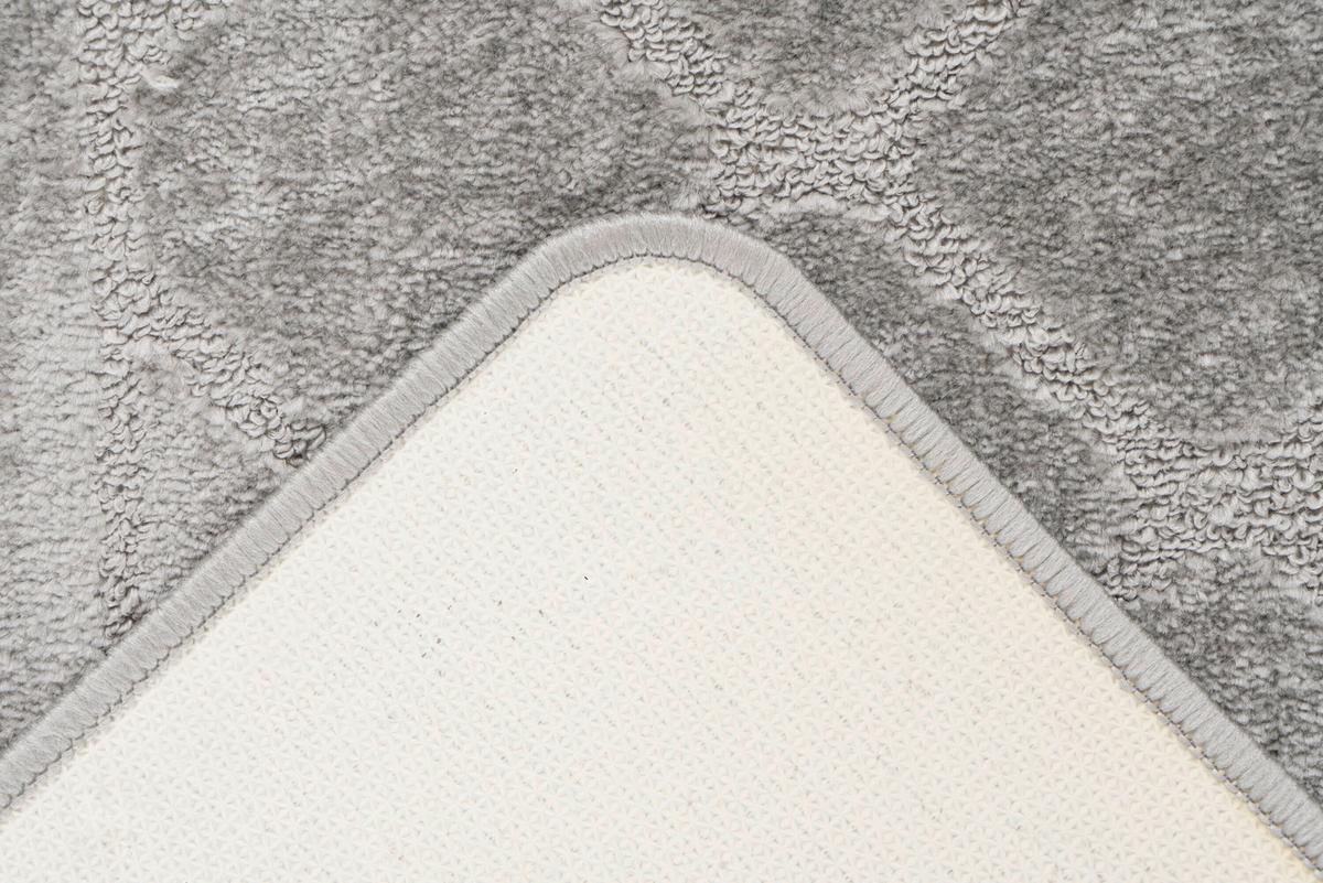Bademattenset Lagoon 125 Silber  2er-Set - Basics (50/80cm) - Kayoom