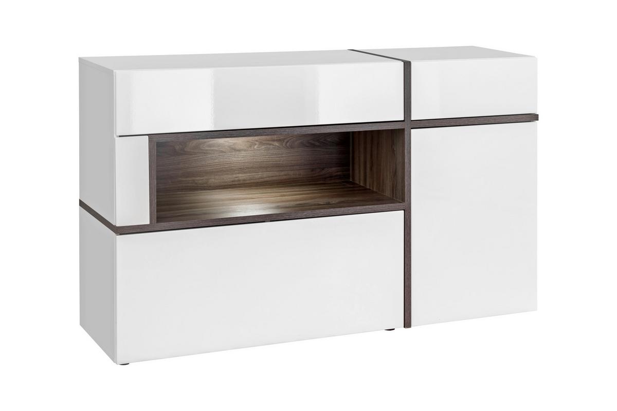 Komoda Cross - boje brijesta/bijela, Moderno, drvni materijal/plastika (150/90/45cm) - Bessagi