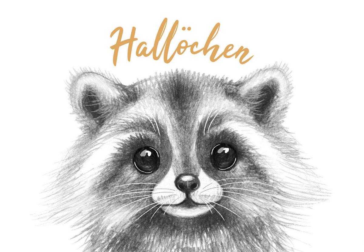 Glückwunschkarte Edelschwarz Multicolor - Basics, Papier (13/9cm)