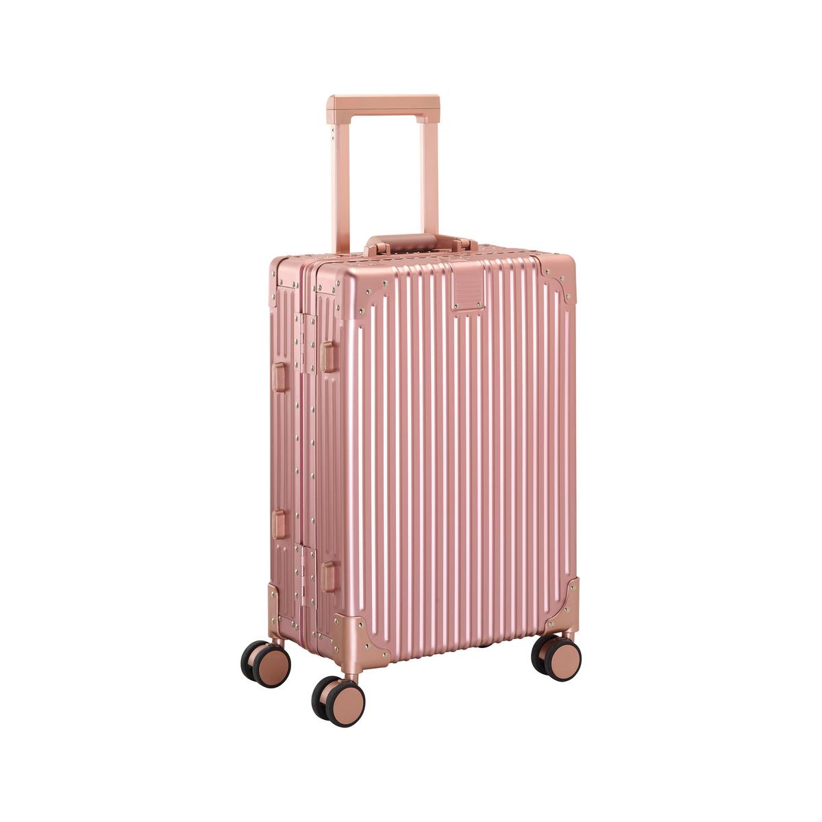 Reisekoffer Dubai Roségold ca. 36l - Roségold, KONVENTIONELL, Metall (56/36/22cm) - Mömax
