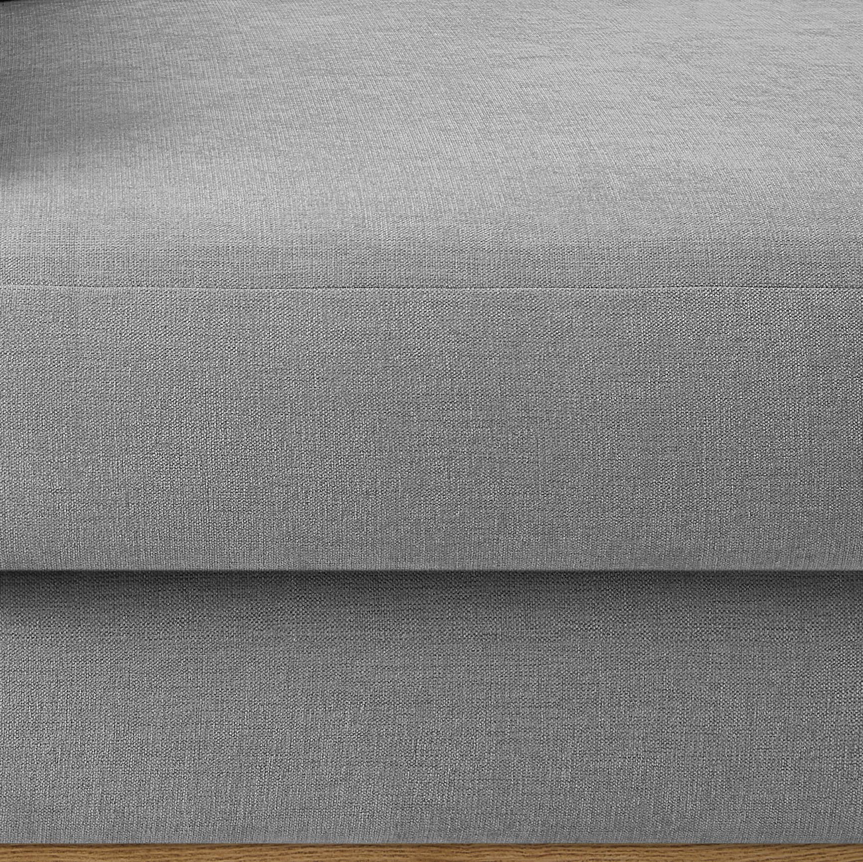 Sarokkanapé Romeo - szürke, Konventionell, textil/fa (234/87/167cm) - Zandiara