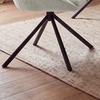STOL MED ARMSTÖD MAIRA - ljusgrå/svart, Modern, metall/textil (59,5/93/66cm) - Bessagi Home