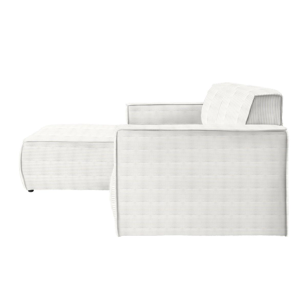 Wohnlandschaft Loft Beige - Beige/Schwarz, Modern, Kunststoff/Textil (172/75/265cm) - Mömax