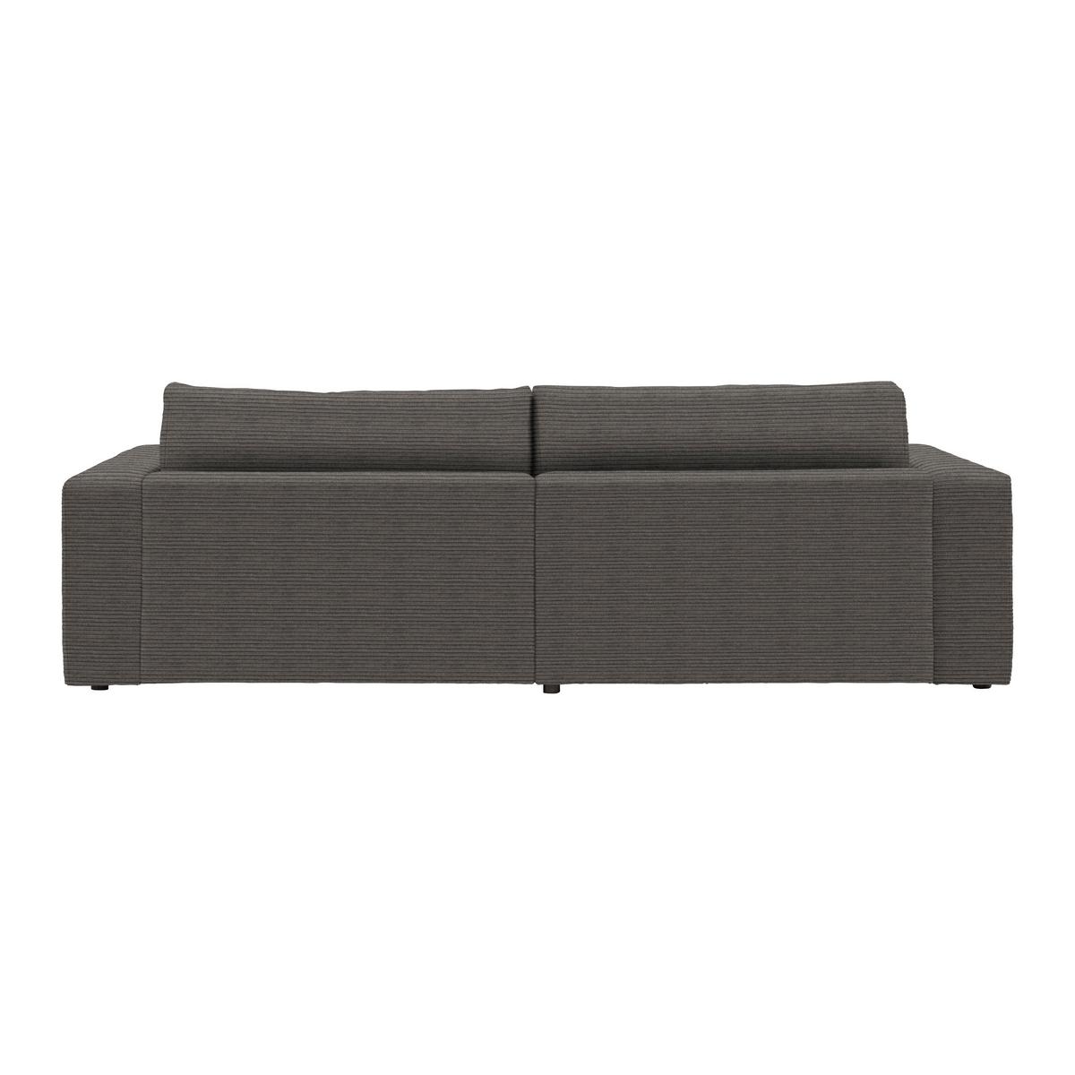 Ecksofa Fabiona links Braun - Schwarz/Braun, MODERN, Holz/Kunststoff (194/85/268cm) - Premium Living