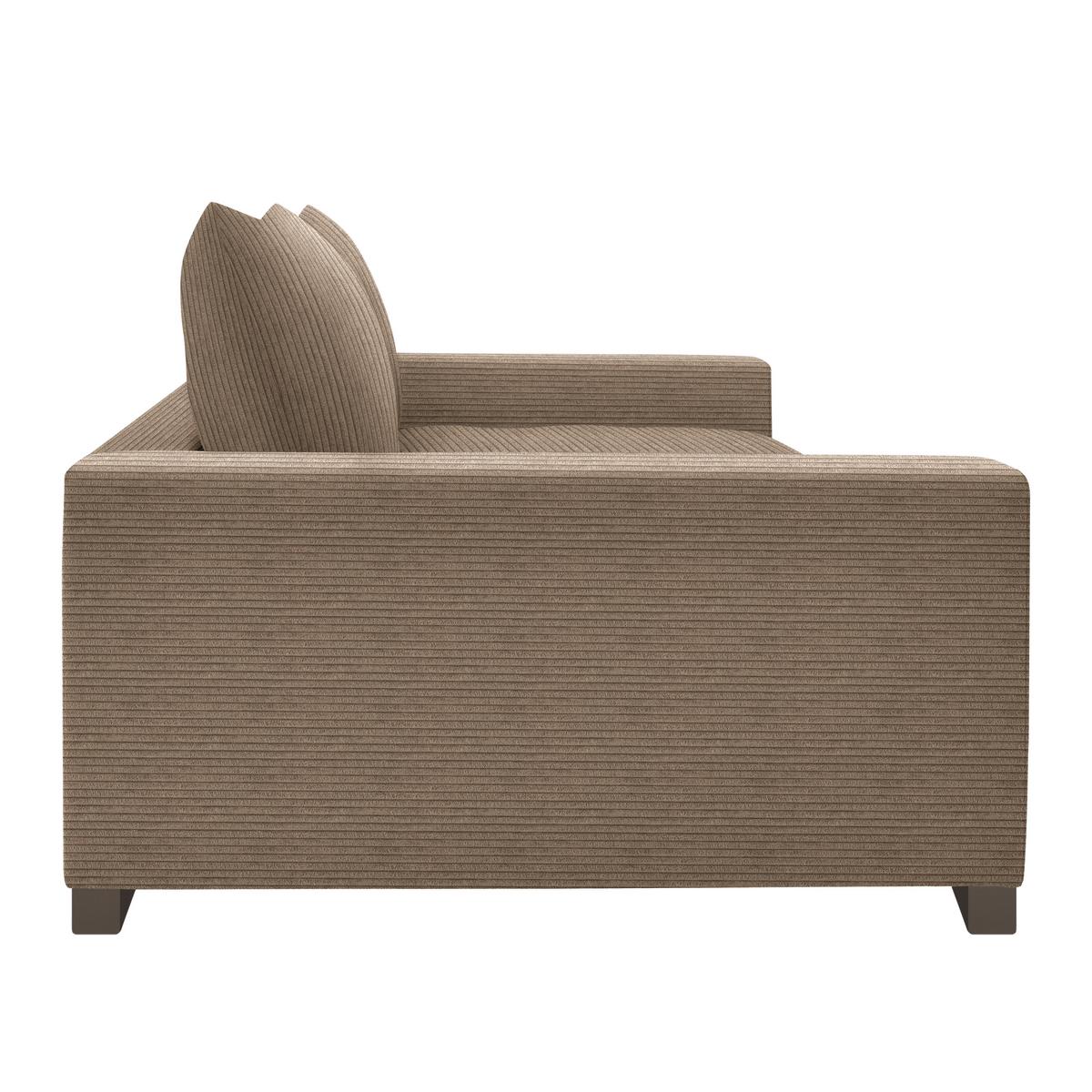Megasofa Pedro Karamell - Karamell, MODERN, Holz/Holzwerkstoff (261/83/124cm) - Mömax