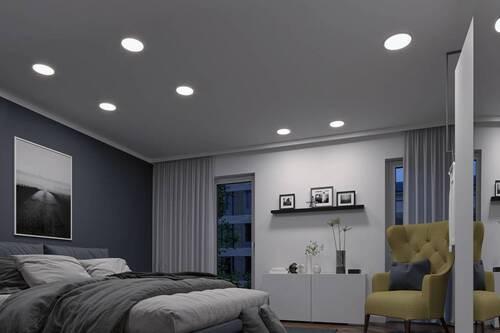 LED-Paneel Areo in Chromfarben max. 15 Watt - Chromfarben, Design, Kunststoff (17,5/1cm) - Paulmann