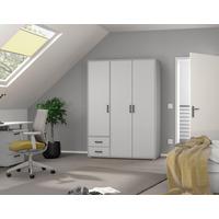 DULAP USI ROTATIVE VOYAGER - alb, Modern, material pe bază de lemn (140/194/53cm) - Modern Living