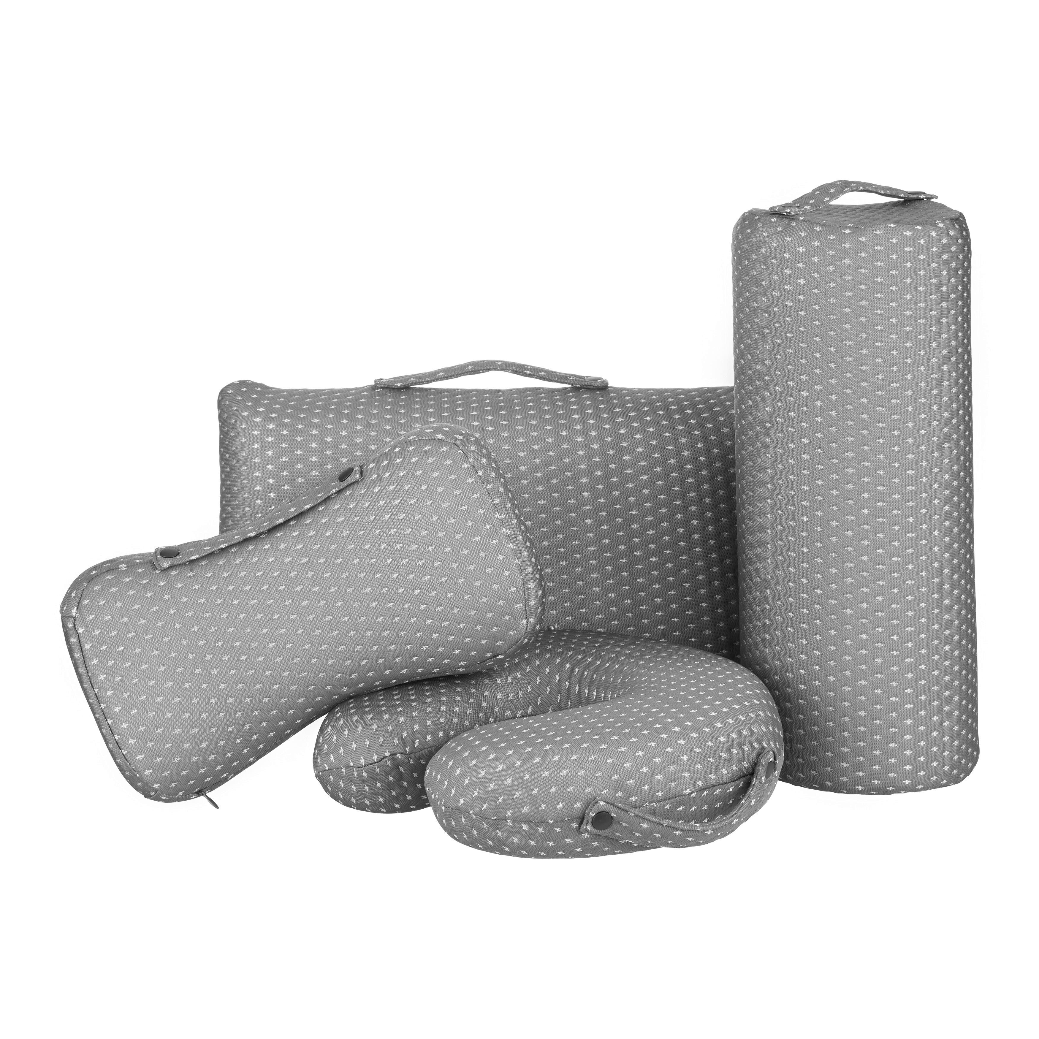 Henger Alakú Nyakpárna 15/40 - szürke, Konventionell (15/40cm) - Mömax