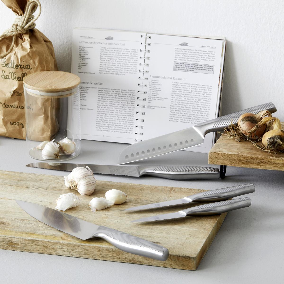 Kés Gourmet - nemesacél, Modern, fém (22,7cm) - Premium Living