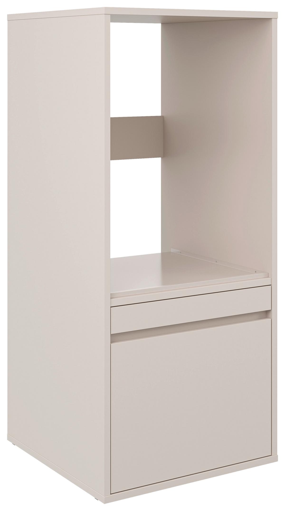 SZAFKA NA PRALKĘ LIV - kaszmir, Basics, materiał drewnopochodny (67,5/151,8/67,5cm) - Xora