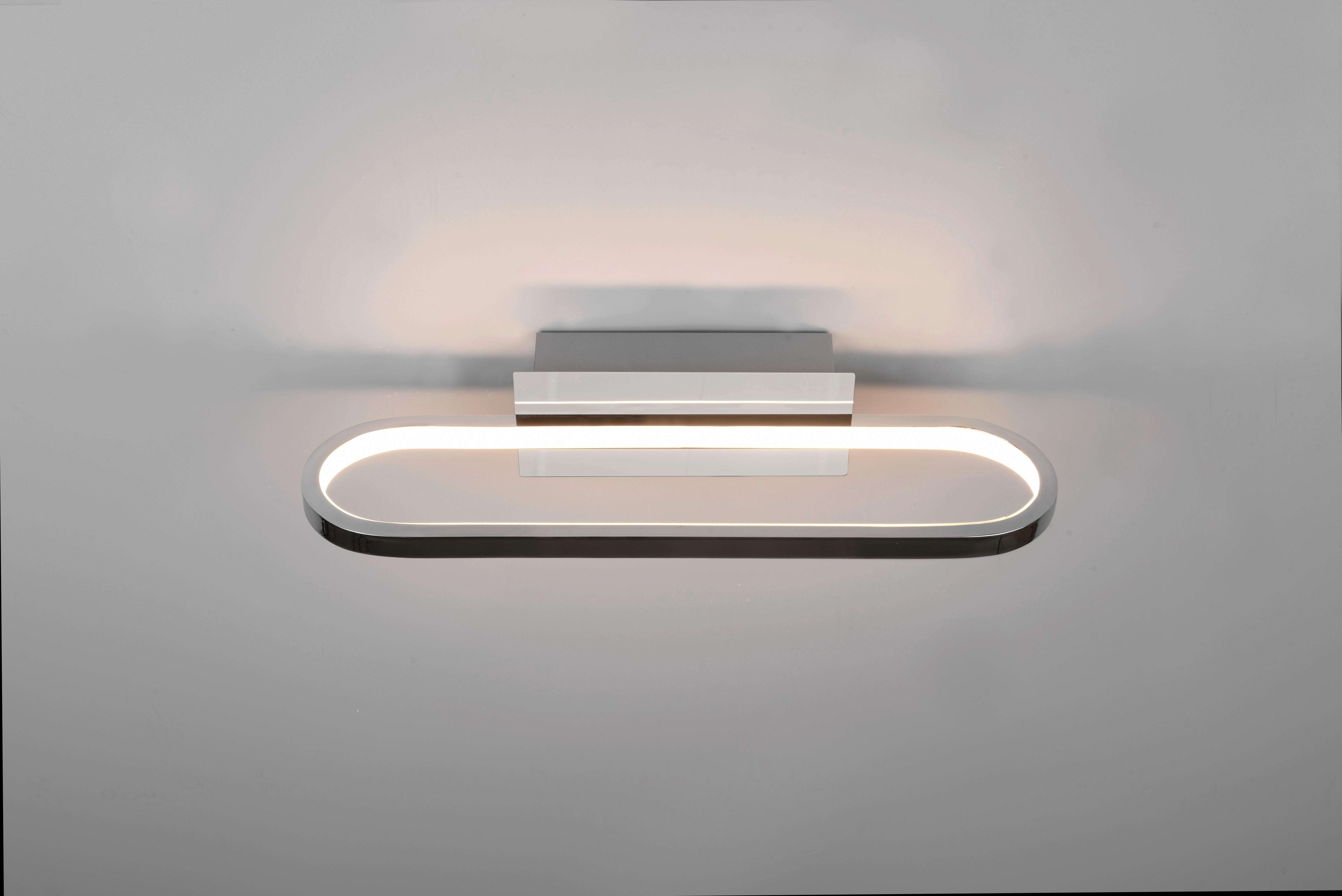 LED-Wandleuchte Gianni in Chromfarben max. 17 Watt - Chromfarben, Basics, Metall (40/14,8/7,5cm) - Trio Leuchten