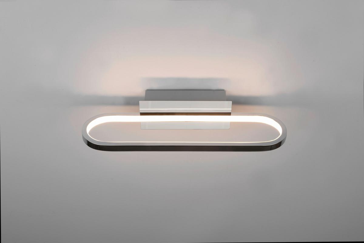 LED-Wandleuchte Gianni in Chromfarben max. 17 Watt - Chromfarben, Basics, Metall (40/14,8/7,5cm) - Trio Leuchten