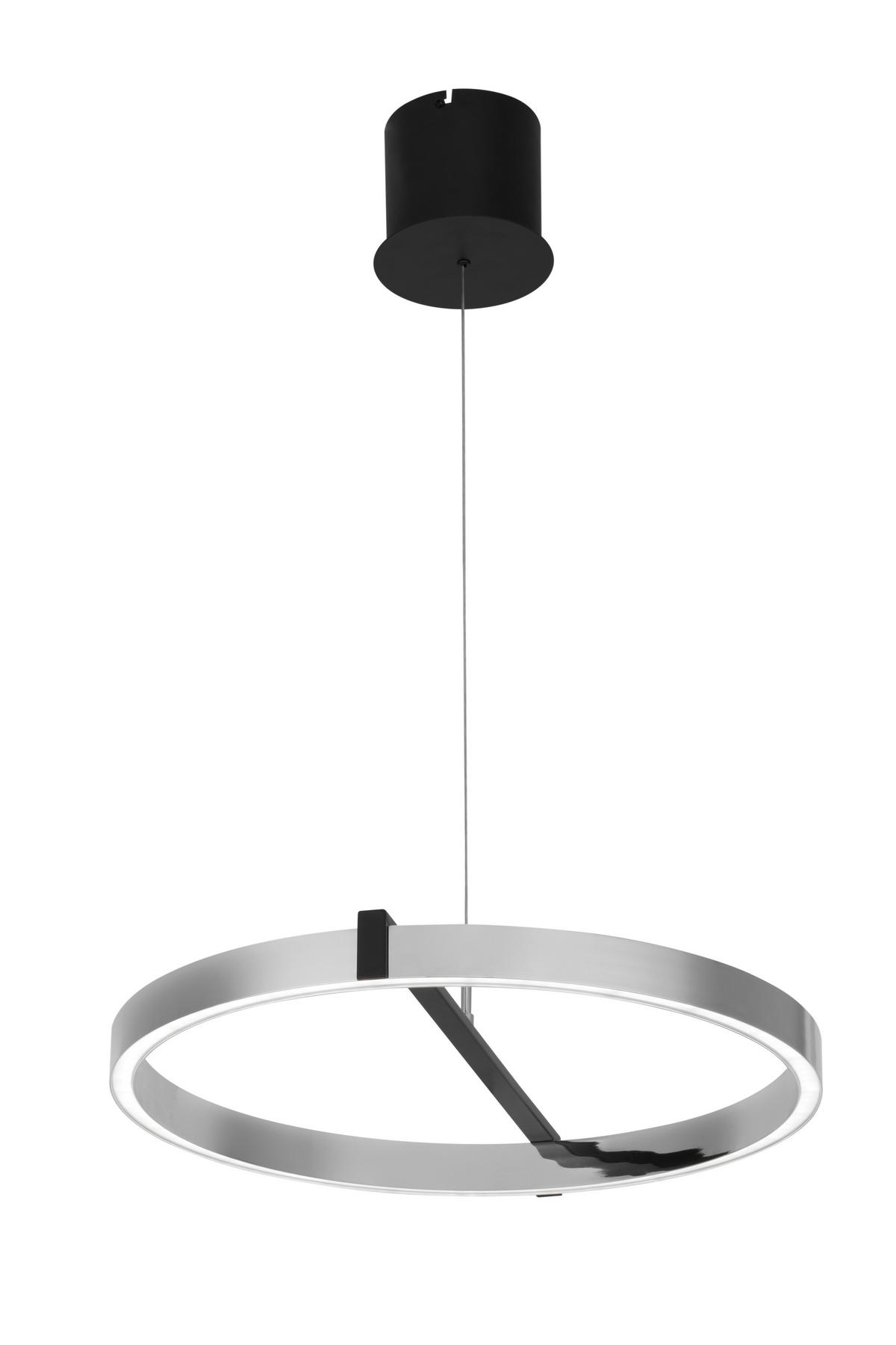LAMPA WISZĄCA LED DRITO *DK* - przejrzysty, Trend, tworzywo sztuczne/metal (50/50-200cm) - Dieter Knoll