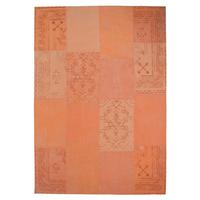 Flachwebeteppich Lyrical 210 Multi/oran 120x170 - Multicolor/Orange, Basics, Textil (120/170cm) - Kayoom