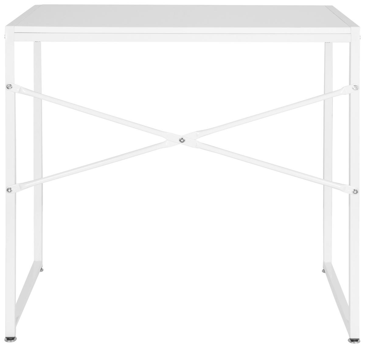 Pisalna Miza Easy Up I, Bela - bela, Moderno, kovina/leseni material (78/46/76cm) - MID.YOU