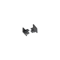 Schienensystem-Endkappe Duoline Schwarz - Schwarz, Basics, Kunststoff (3/2/1,8cm) - Trio Leuchten