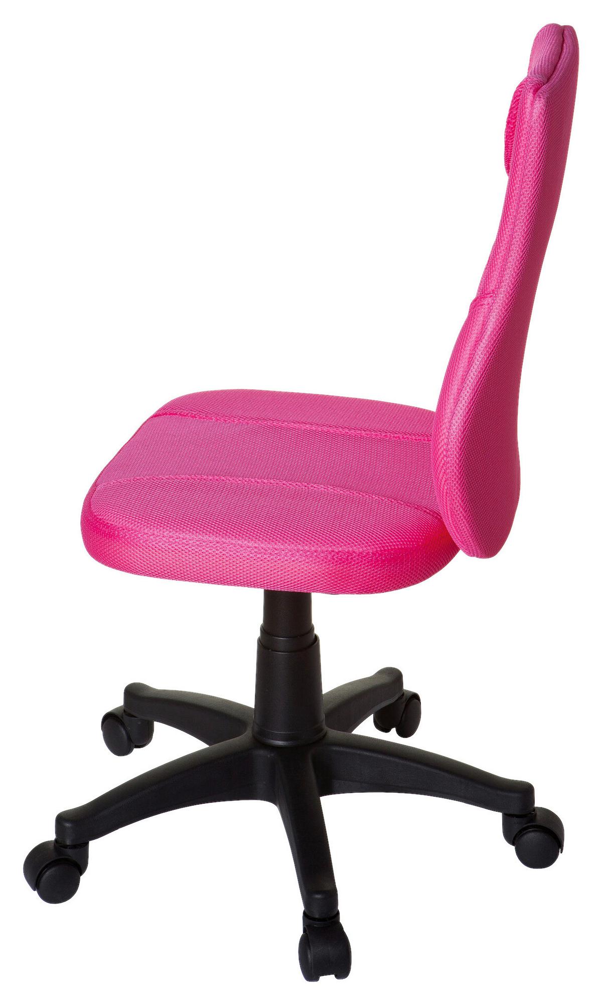 Mladinski Vrtljivi Stol Kiddy Base, Roza - pink, Basics, umetna masa (46/84-94/40cm) - MID.YOU