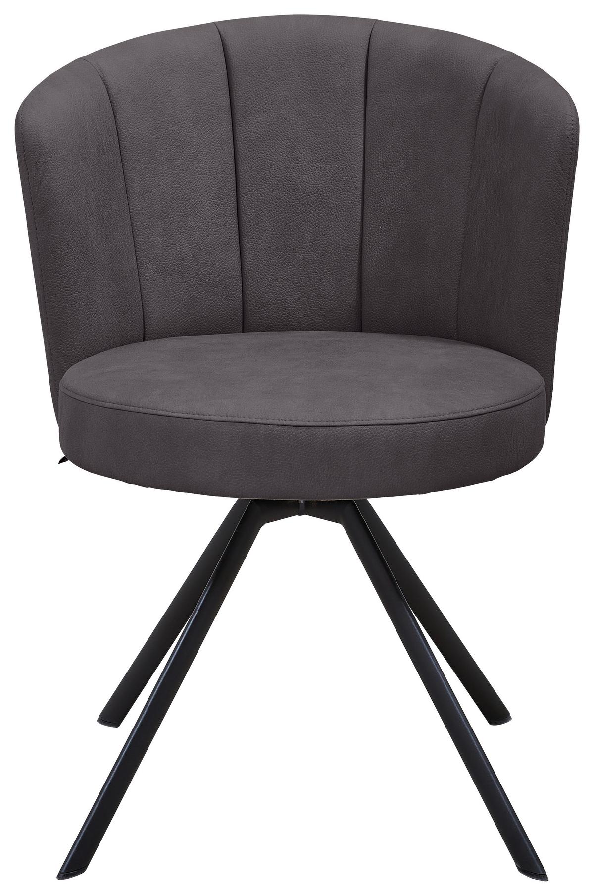 KRZESŁO NEXT LEVEL 3000 - antracytowy, Design, metal/tkanina (62/83/64cm) - Venjakob