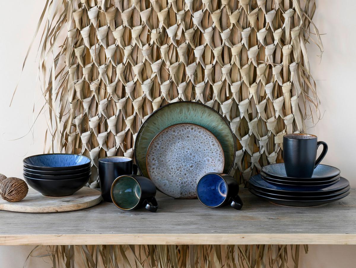 Kombinirani Servis Bali, 16-Delni - večbarvno, Trendi, keramika - Creatable