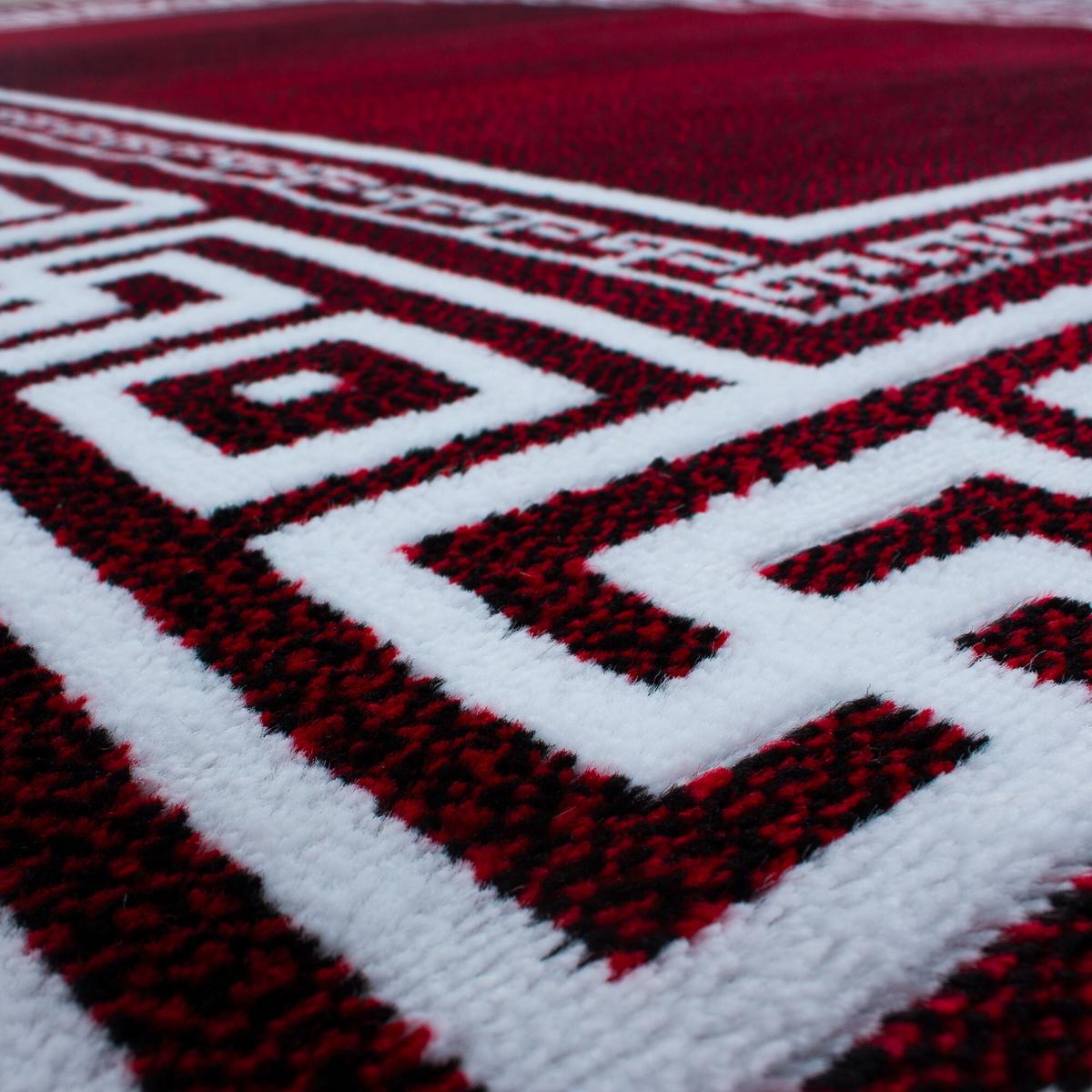 Flachwebeteppich Parma Rot ca. 240x340cm - Rot, Design, Textil (240/340cm) - Novel
