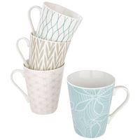 Bögre Gisi - világoskék/világos rózsaszín, kerámia (9,5/10,6cm) - Modern Living