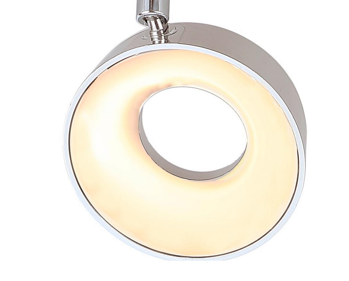 Led Reflektor Isla - boje kroma, Design, metal/plastika (40/40/19cm)