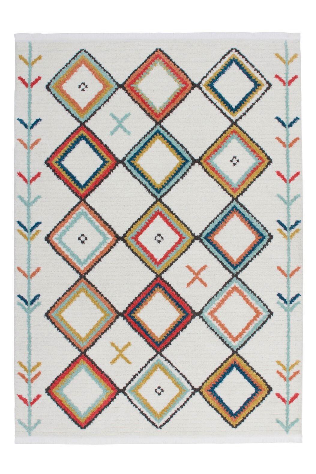Teppich Agadir 210 Multi - Multicolor, Konventionell, Textil (80/150cm) - Kayoom