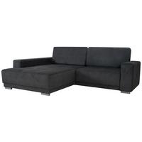 Sarokkanapé Rocky Mini - sötétszürke, Design, faalapú anyag/textil (195/89/259cm) - Mömax