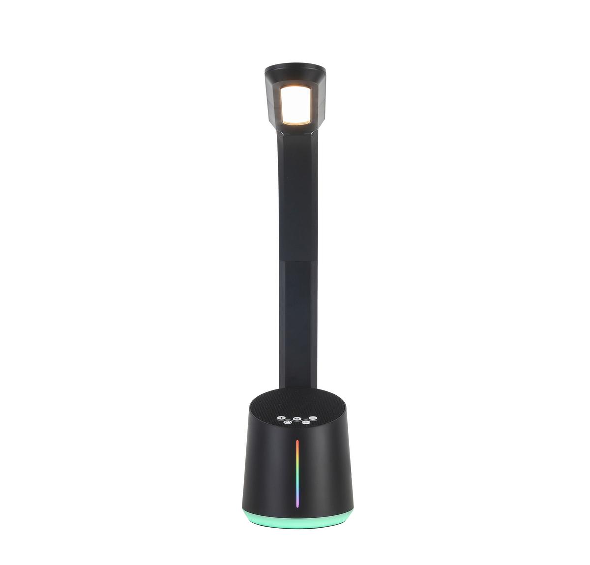 Lampă de birou cu LED Teodoro - negru, Modern, plastic (12/39/42cm) - Premium Living